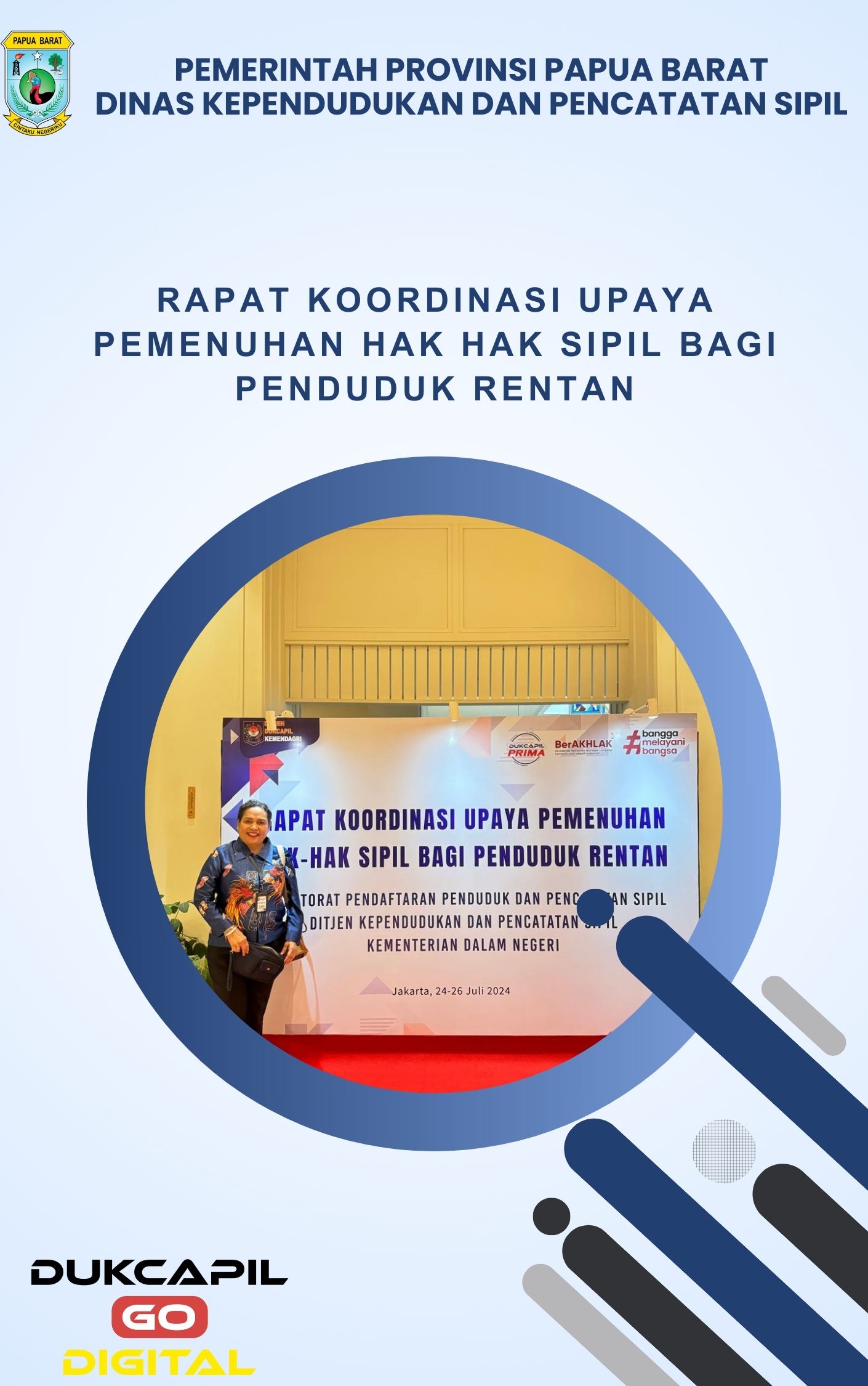 Rapat Koordinasi Upaya Pemenuhan Hak Hak Sipil Bagi Penduduk Rentan